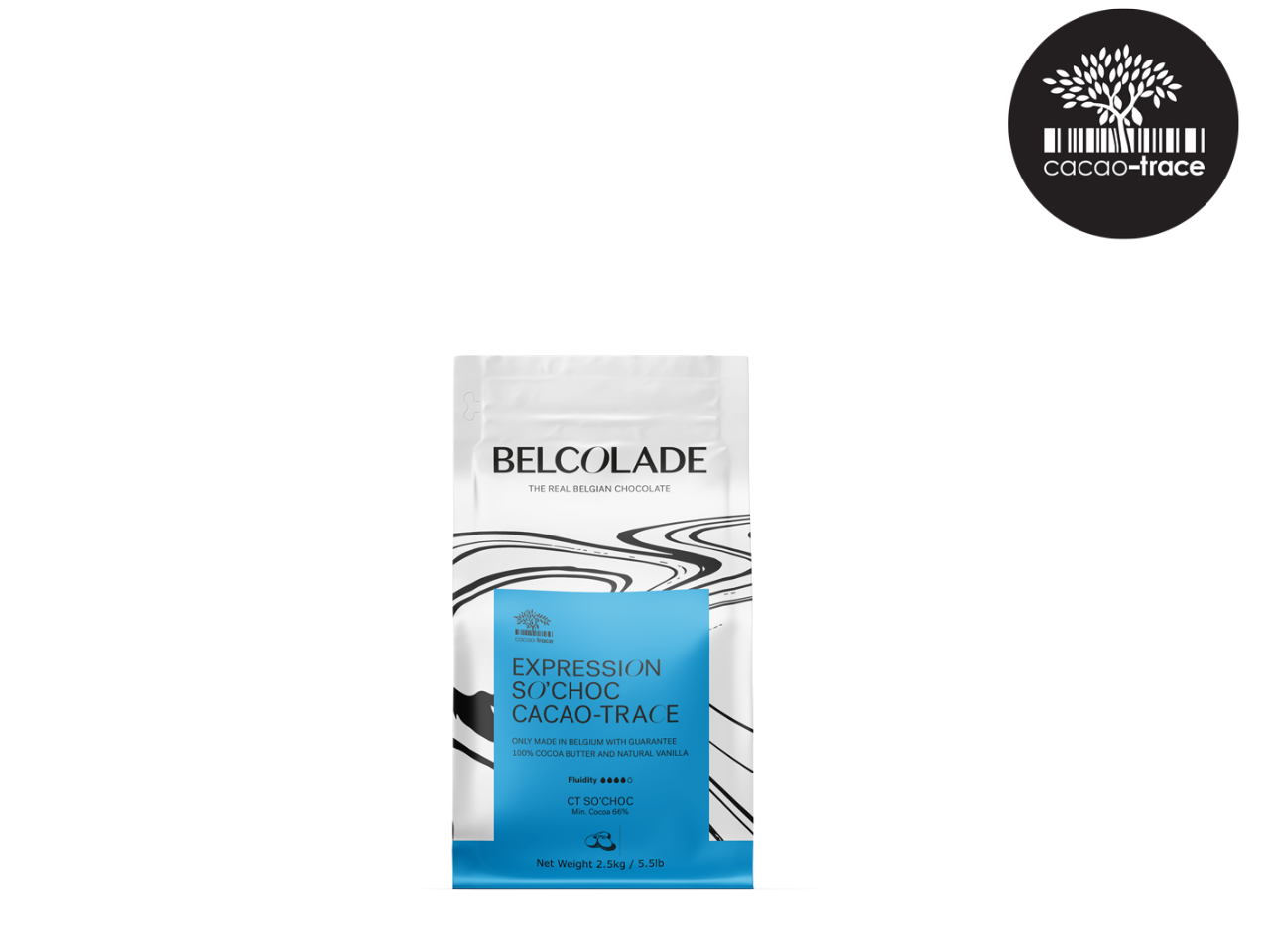 Belcolade Expression So'Choc Cacao-Trace - Belcolade